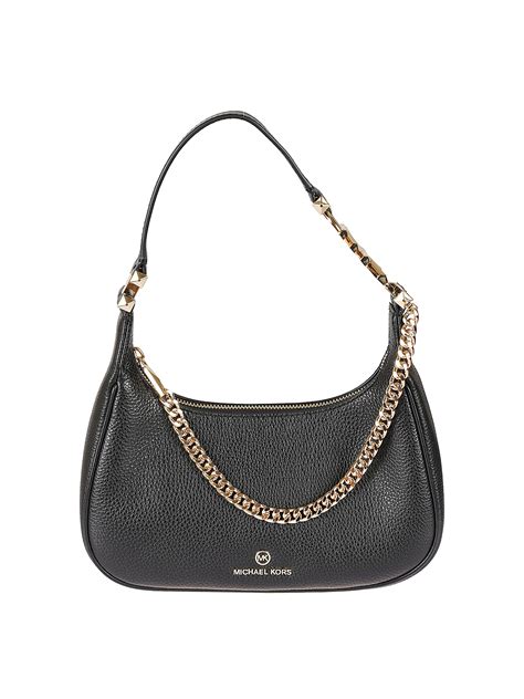 michael kors schultertasche schwarz silber|Michael Kors usa.